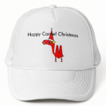 Happy Camel Christmas hats