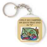 happy camper keychains