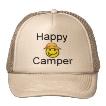 Happy Camper Mesh Hat