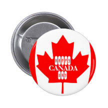 Happy Canada Day Button