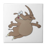 happy carefree rhinoceros rhino cartoon character tiles