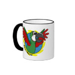 Happy Cartoon Severe Macaw Mug