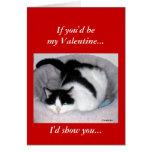 "Happy Cat" Valentine Greeting Cards
