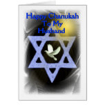 Happy Chanukah - To my  husband Card