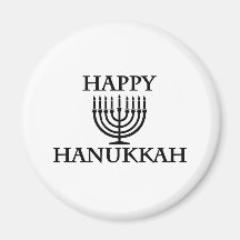 Happy Chanukkah Magnet