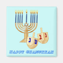 Happy Chanukkah - Magnet