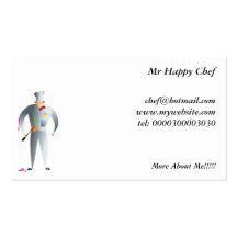 Happy Chef Business Card Template