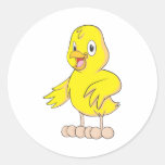 Happy Chick Sticker