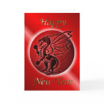 Happy Chinese New Year of the dragon Vietnam tet Card