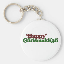 Happy Chrismukkah Keychain