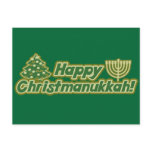 Happy Christmas hanukkah Kwanzaa postcards