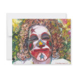 Happy Clown "Dubie Hummingbyrd" invitations