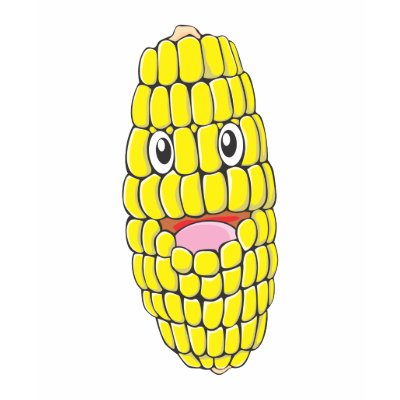 Happy Corn Vegetable T-shirt