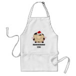 Happy Cow Christmas Apron I Love You