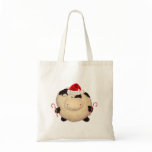Happy Cow Christmas Shopping Bag Funny