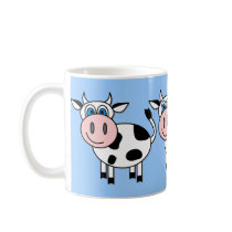 Happy Cow - Customisable! Mug