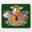 Happy Coworkers mousepads