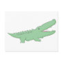 Happy Crocodile Postcard