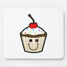 Happy Cupcake Mousepads