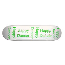 Happy Dancer green Skate Board Decks