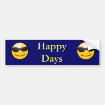 Happy Days Bumper Sticker