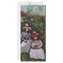 HAPPY DAYS PICKING FLOWERS RACK CARD TEMPLATE
