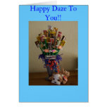 Happy daze greeting card