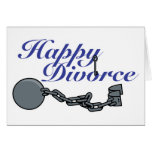 Happy Divorce Greeting Card