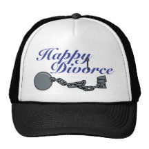 Happy Divorce Mesh Hats