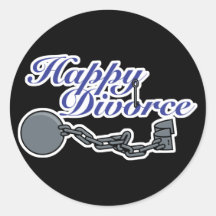 Happy Divorce Stickers