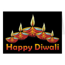 Happy Diwali Greeting Card
