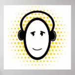 Happy DJ Guy Poster