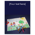Happy drawing flyers
