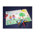 Happy drawing postcards