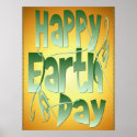 Happy Earth Day Print