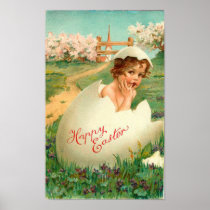 Happy Easter Baby Print