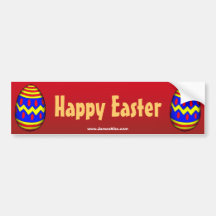Happy Easter Bumper Sticker