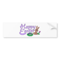 Happy Easter bumper stickers