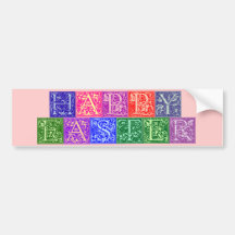 Happy Easter Bumper Sticker