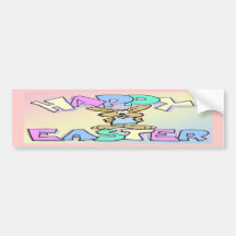 Happy Easter Bumper Stickers
