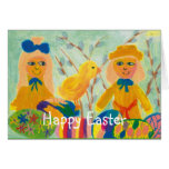 Happy Easter Greeting Card