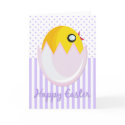 Happy Easter Chick Card