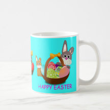 HAPPY EASTER COFFEE MUGS