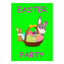 HAPPY EASTER CUSTOM ANNOUNCEMENTS