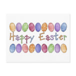 Happy Easter - Easter Egg Border Tees and Gifts postcards