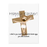 Happy Easter from Angry Jesus Post Card