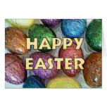 Happy Easter Glitter Eggs Card