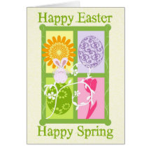 Happy Easter Happy Spring Card