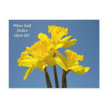Happy Easter! Post Cards When God Smiles Upon Us postcards