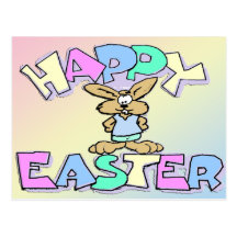 Happy Easter Postcard